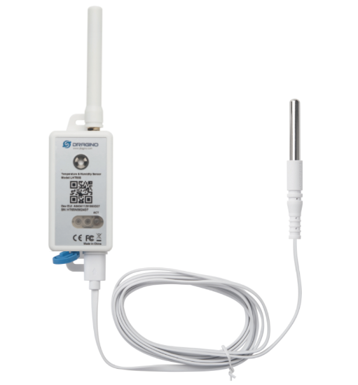 LHT65S Temperature/Humidity IoT Sensor with External Antenna